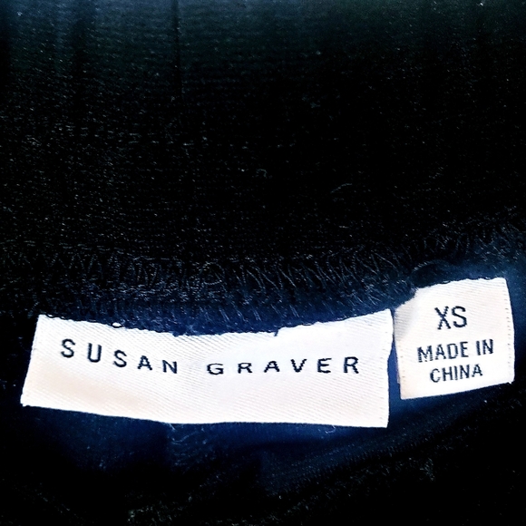 Susan Graver Ponte Knit Leggings Size XS - Picture 3 of 3